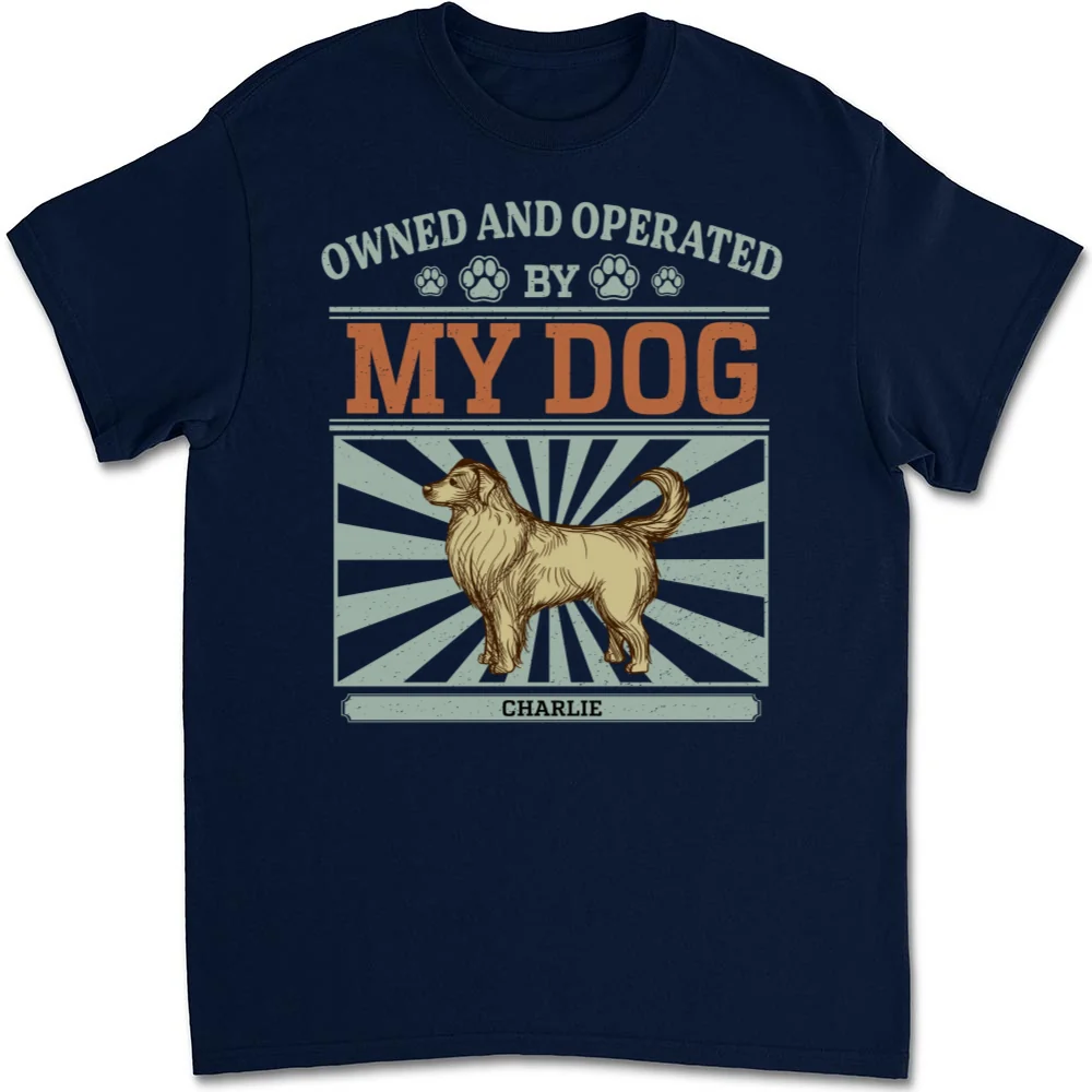 Owned And Operated - Personalized Custom Unisex T-shirt - Image 7
