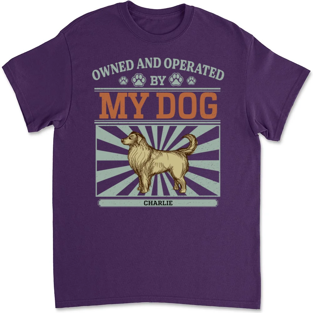 Owned And Operated - Personalized Custom Unisex T-shirt - Image 9