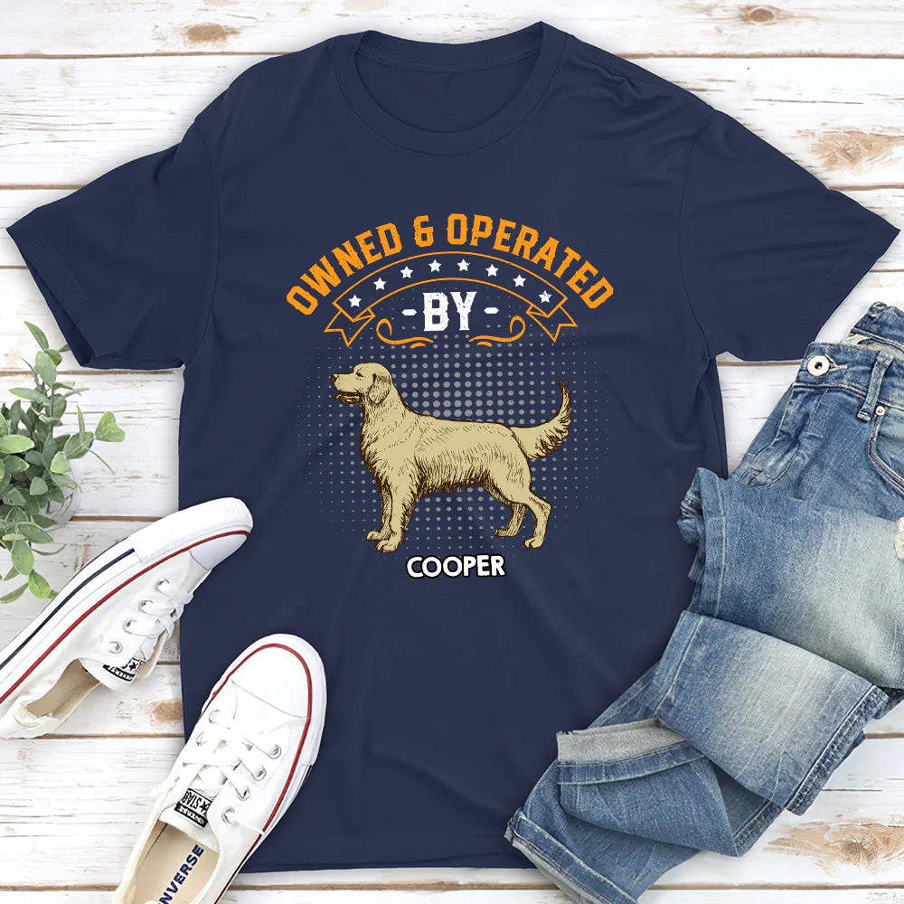 Owned By - Personalized Custom Unisex T-shirt - Image 5