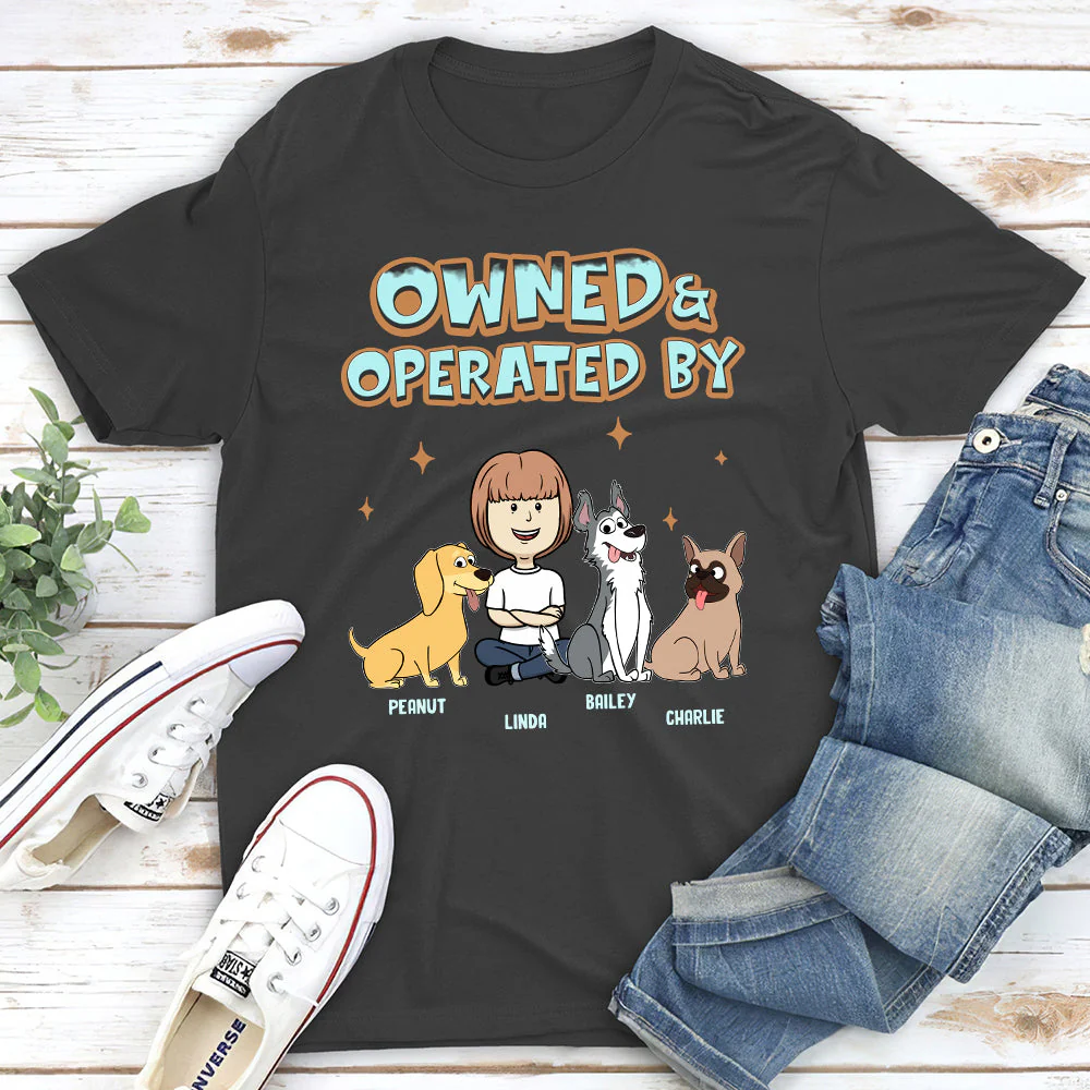 Owned & Operated - Personalized Custom Unisex T-shirt - Image 5