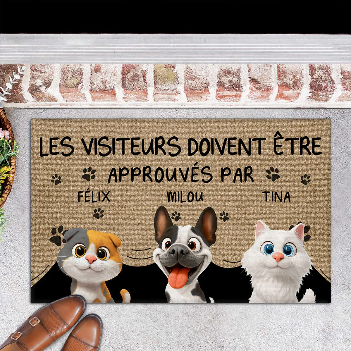 Paillasson personnalisé - Approuvé par les animaux - Image 6