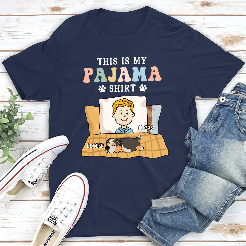 Pajama Colorful - Personalized Custom Unisex T-shirt - Image 3