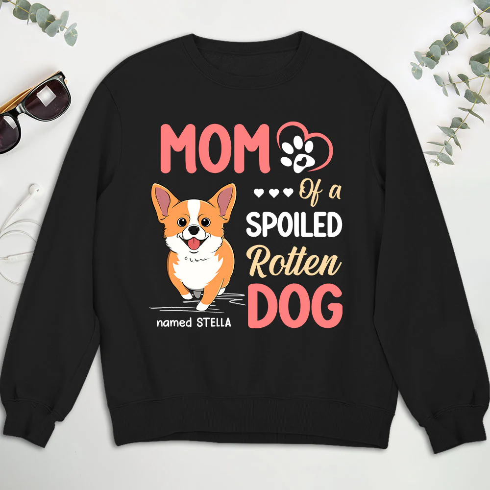 Parent Of A Spoiled Dogs - Personalized Custom Sweatshirt - Image 2