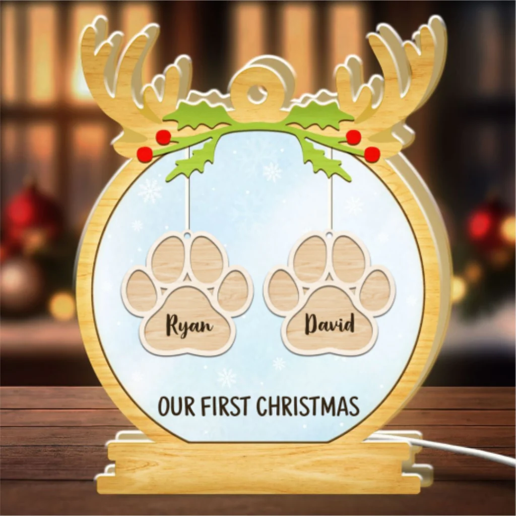 Paw Charm - Personalized Custom Light Box - Image 5