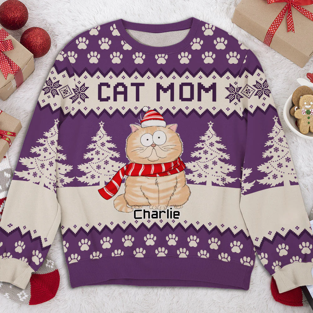 Paw Forest - Personalized Custom All-Over-Print Sweatshirt - Image 6