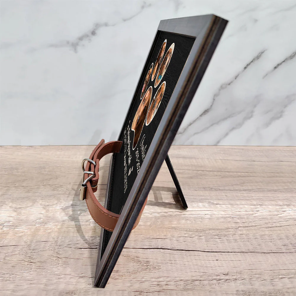 Paw Prints - Personalized Custom Collar Frame - Image 3
