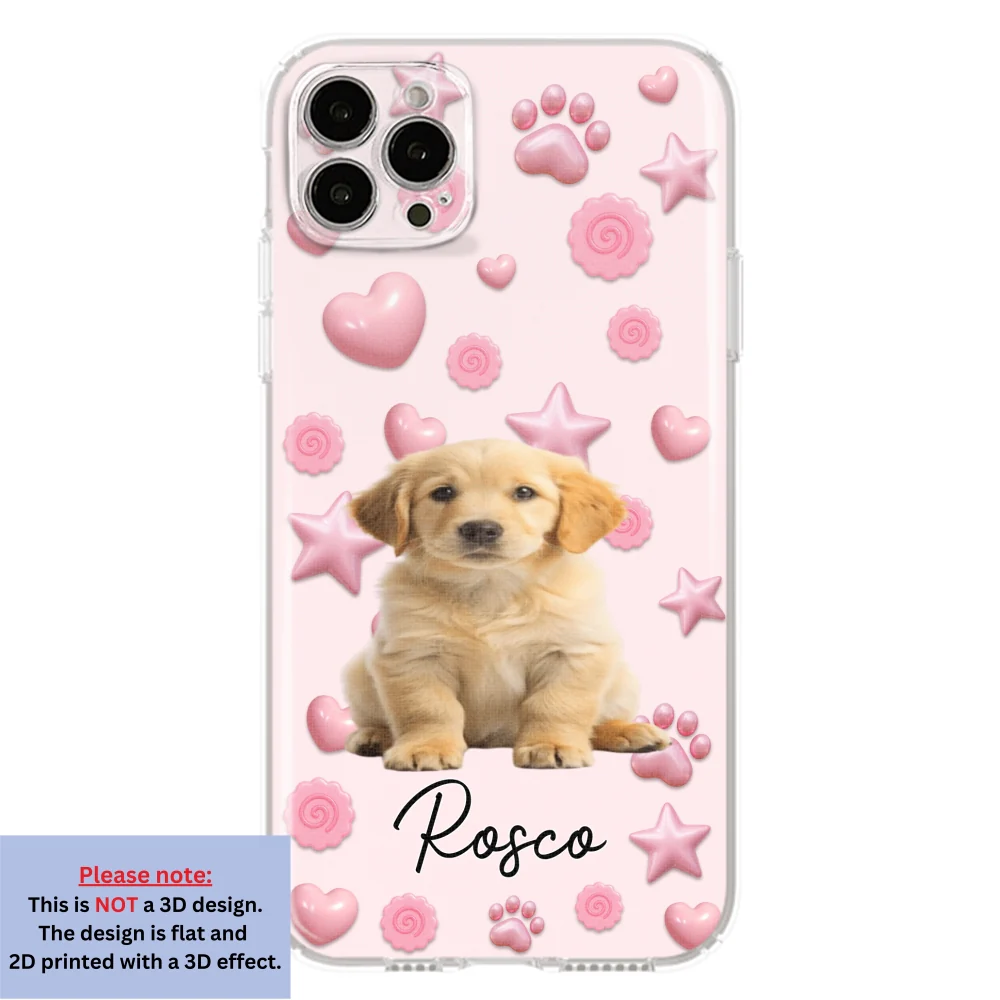 Paw With You Photo - Personalized Custom 3D Inflated Effect Phone Case - Image 12