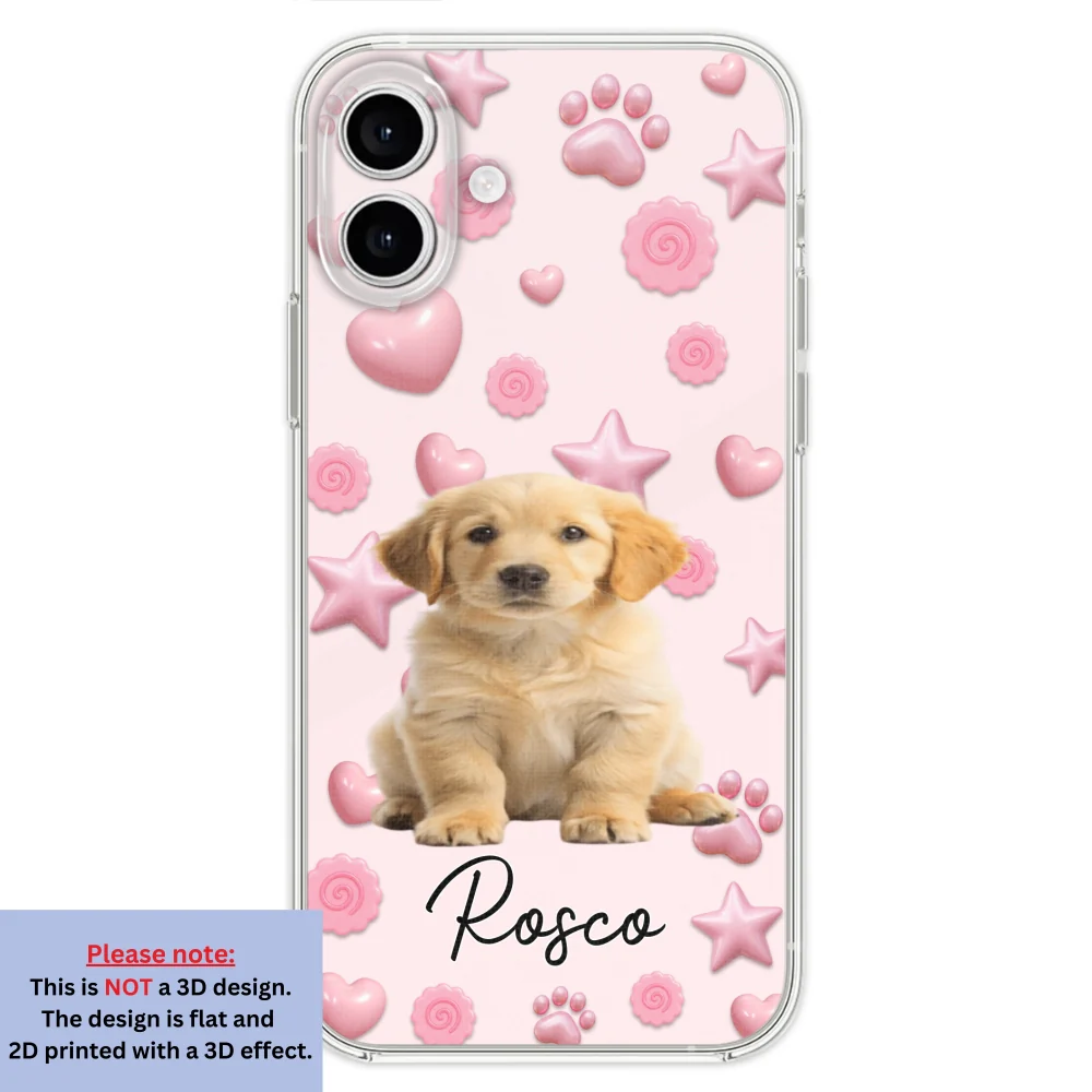 Paw With You Photo - Personalized Custom 3D Inflated Effect Phone Case - Image 22