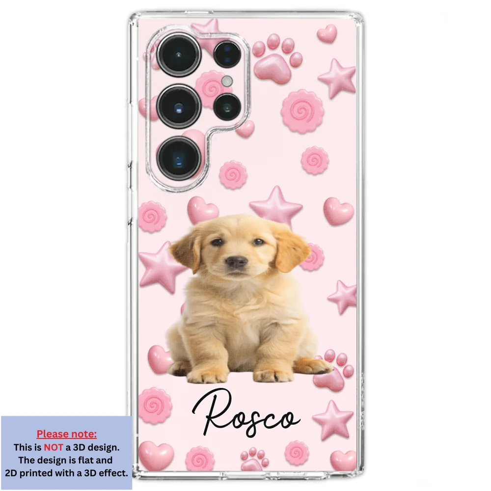 Paw With You Photo - Personalized Custom 3D Inflated Effect Phone Case - Image 26