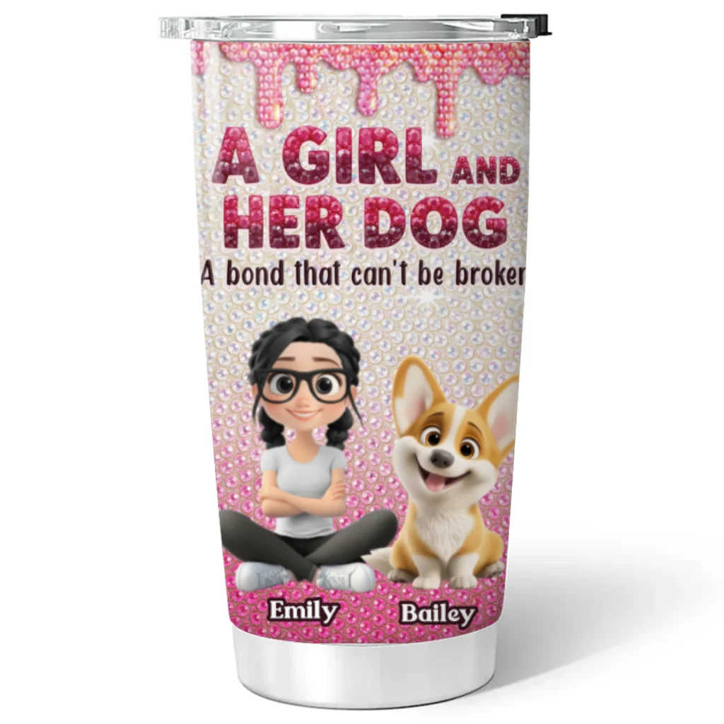 Pawfect Companions - Personalized Custom 3D Effect Tumbler - Image 6