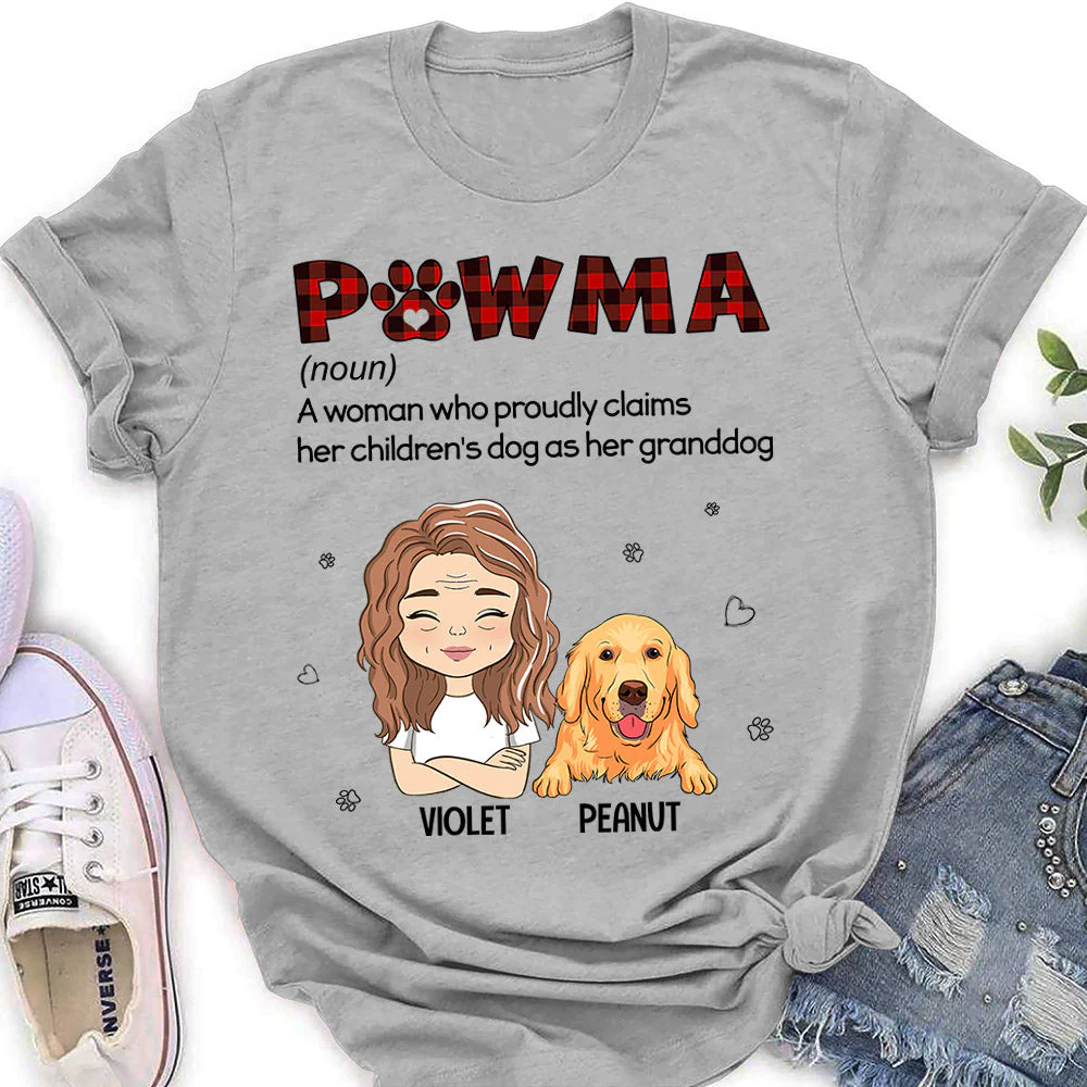 Pawma 1 - Personalized Custom Women's T-shirt