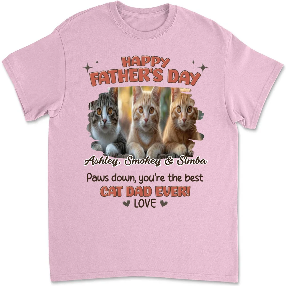 Paws Down Because Photo - Personalized Custom Shirt - Image 10