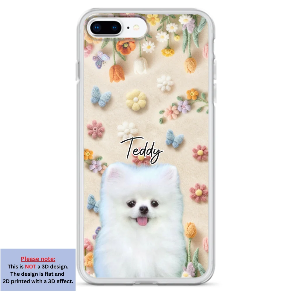 Paws Off Mommy Phone Photo - Personalized Custom 3D Effect Phone Case - Image 4