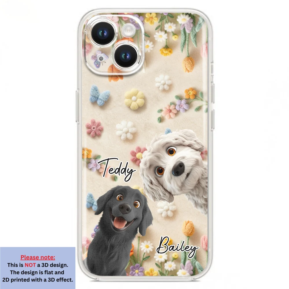 Paws Off Mommy Phone - Personalized Custom 3D Effect Phone Case - Image 17