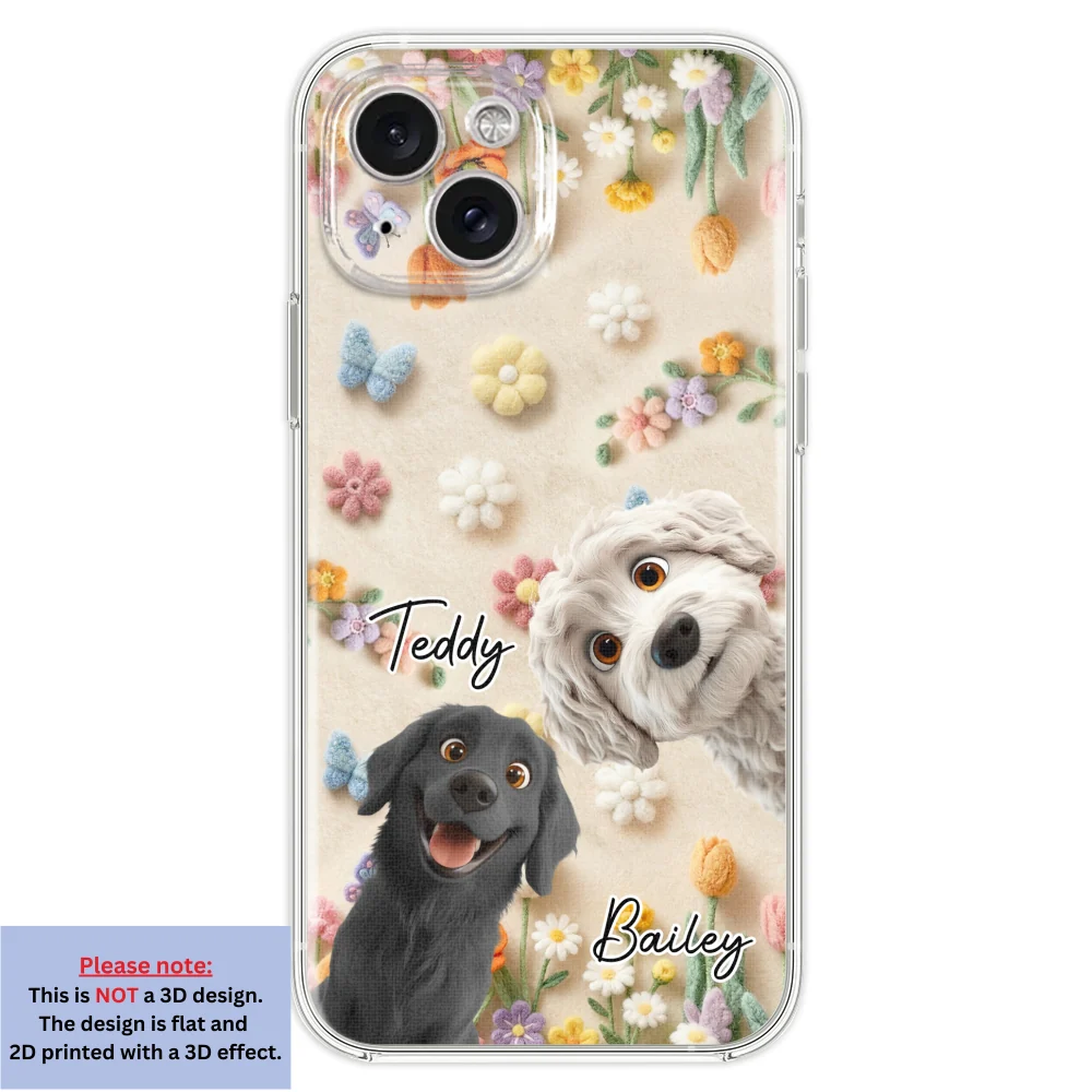 Paws Off Mommy Phone - Personalized Custom 3D Effect Phone Case - Image 21