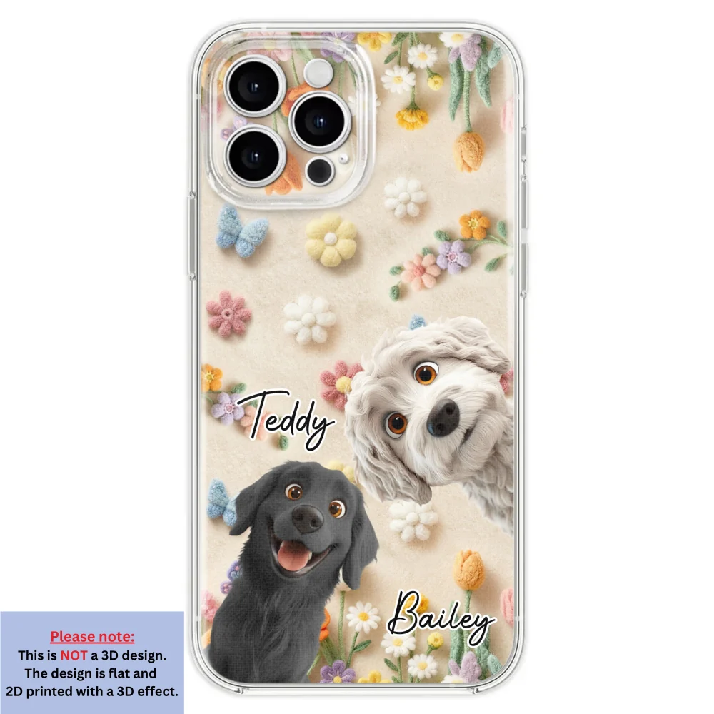 Paws Off Mommy Phone - Personalized Custom 3D Effect Phone Case - Image 27