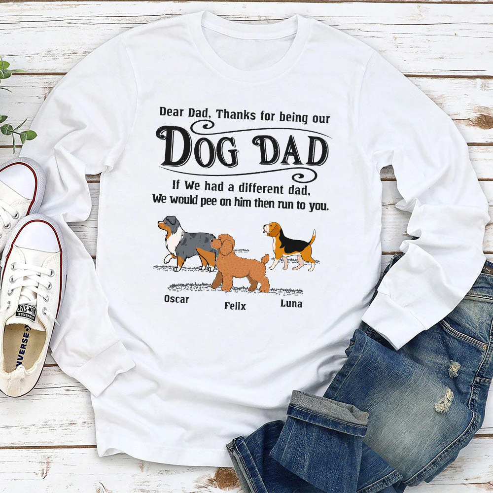 Pee On Them - Personalized Custom Long Sleeve T-shirt - Image 2