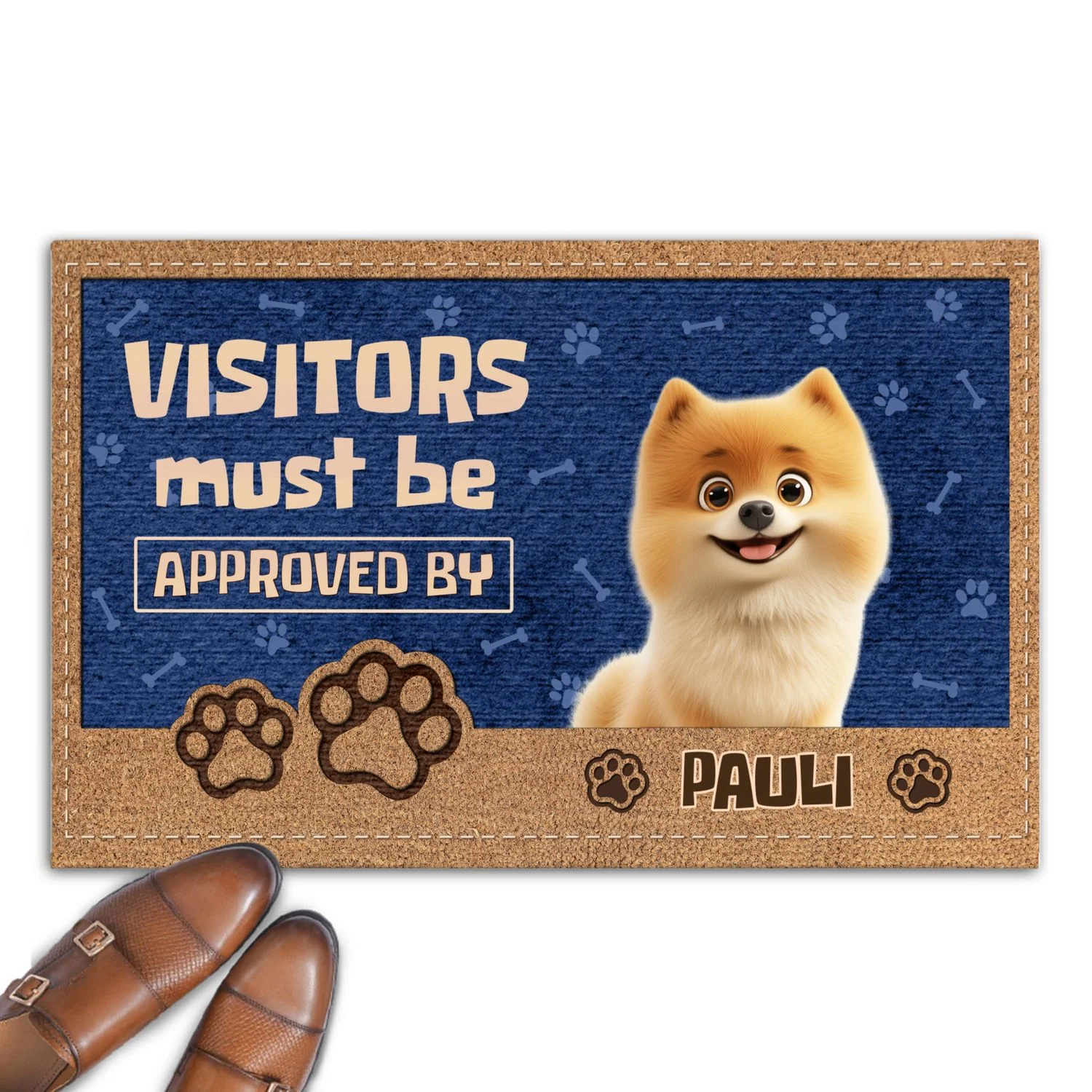 Permission To Come In - Personalized Custom Doormat - Image 7