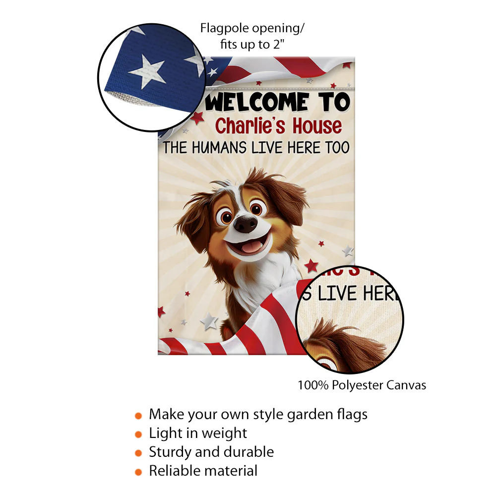 Permission To Come In - Personalized Custom Flag - Image 5