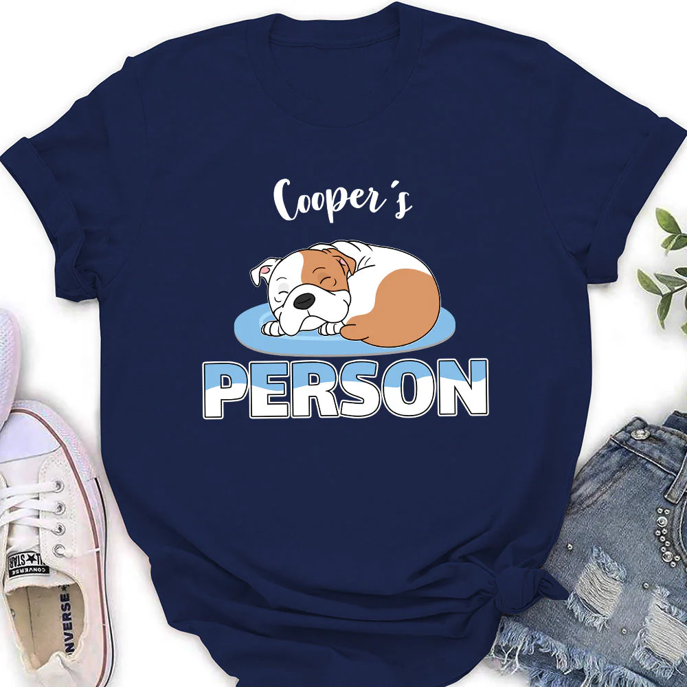 Person Of Fur Kids - Personalized Custom Women's T-shirt - Image 3