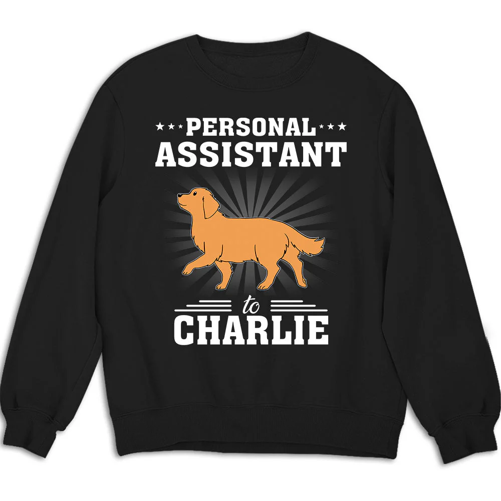 Dog Assistant - Personalized Custom Sweatshirt