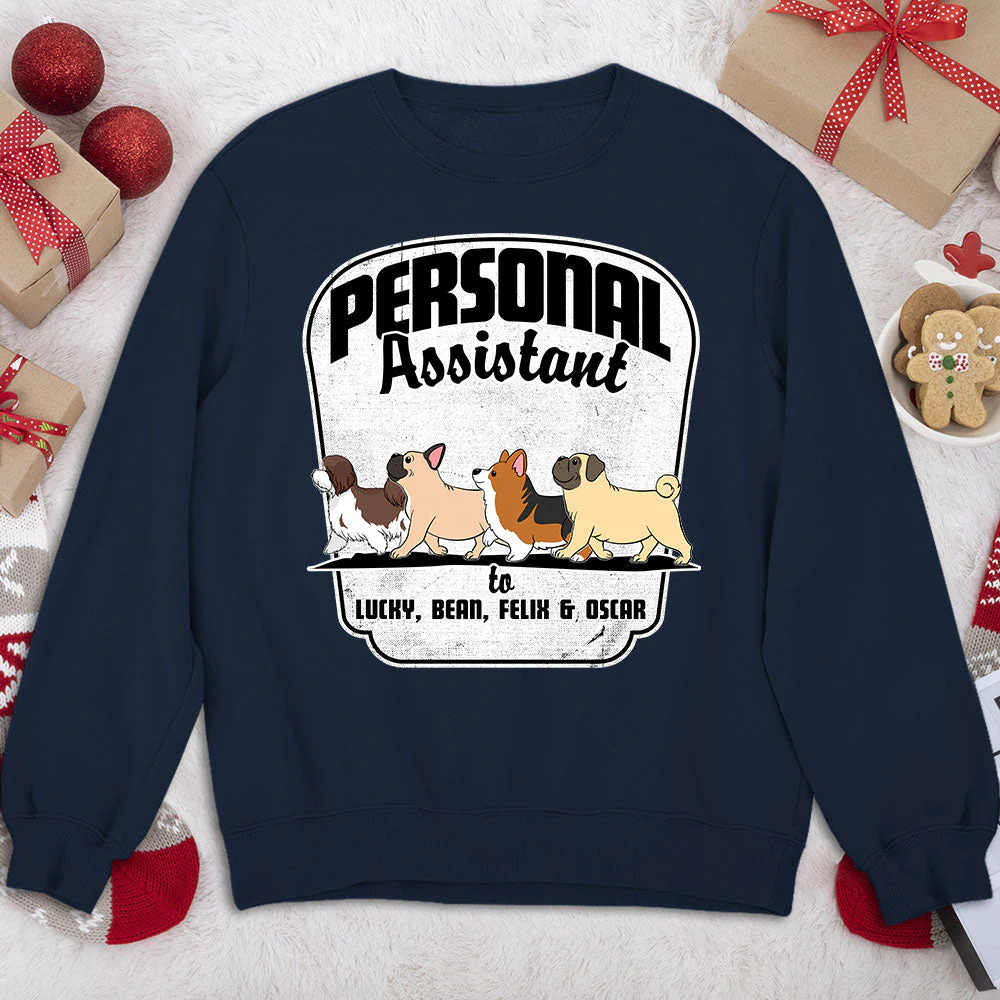 Personal Assistant - Personalized Custom Sweatshirt - Image 4