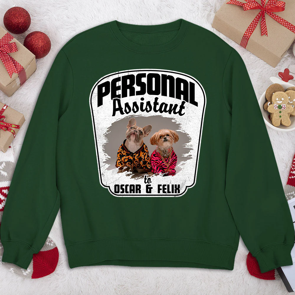 Personal Assistant - Personalized Custom Sweatshirt - Image 5