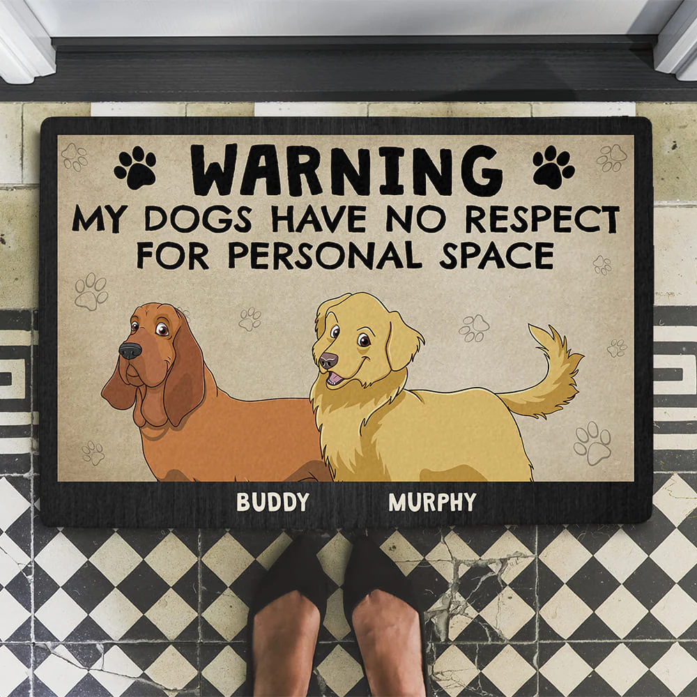 Personal Space - Personalized Custom Doormat - Image 2