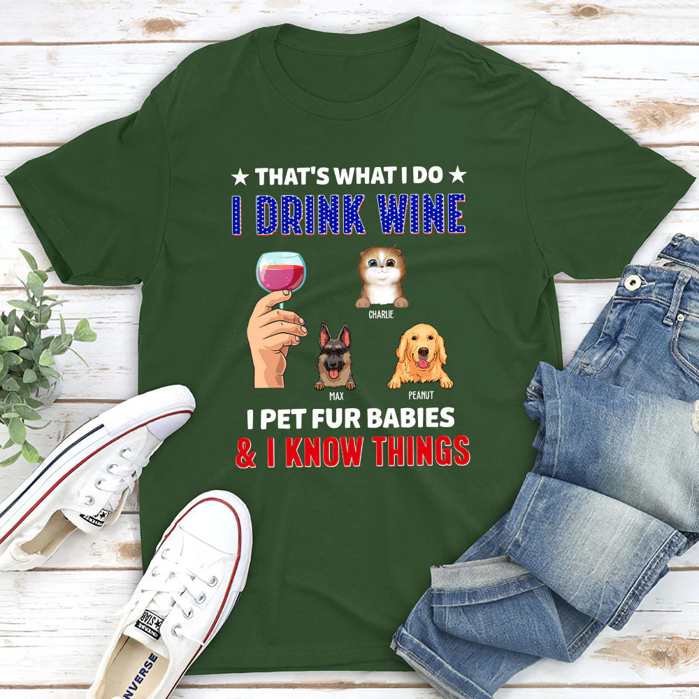 Pet And Drink - Personalized Custom Unisex T-shirt - Image 4