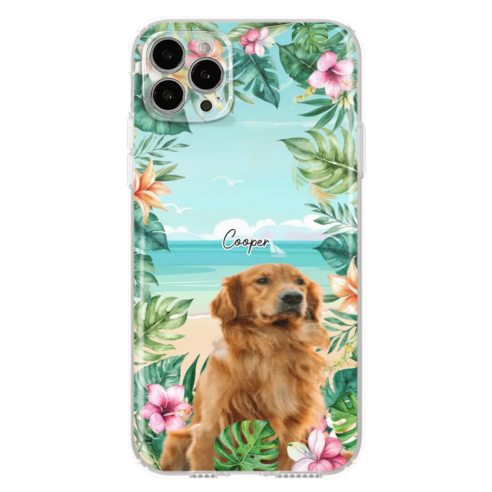 Pet Summer Photo - Personalized Custom Phone Case - Image 16