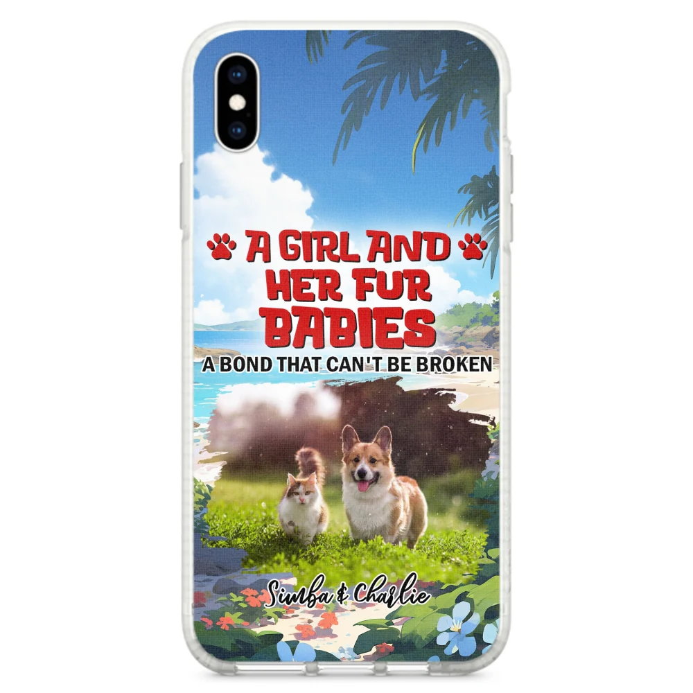Pet And Mom Summer Photo - Personalized Custom Phone Case - Image 20