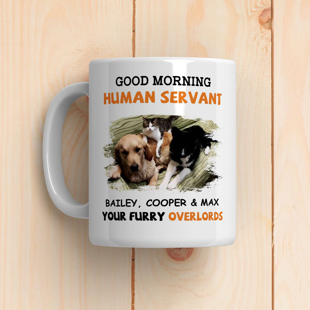 Pet Good Morning - Personalized Custom Coffee Mug - Image 6