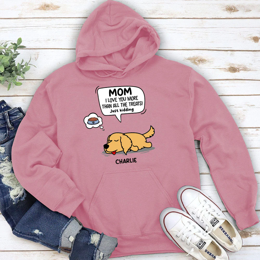 Pet Just Kidding - Personalized Custom Hoodie - Image 2