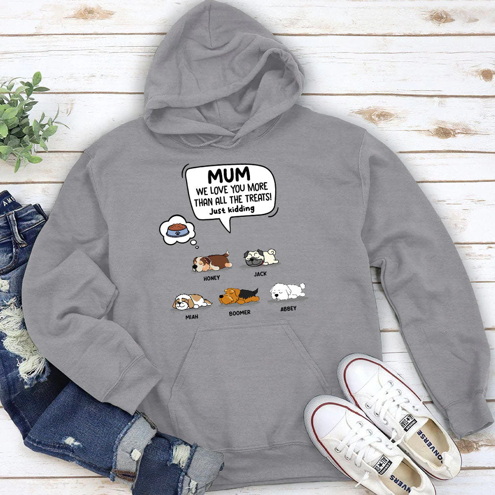 Pet Just Kidding - Personalized Custom Hoodie - Image 3