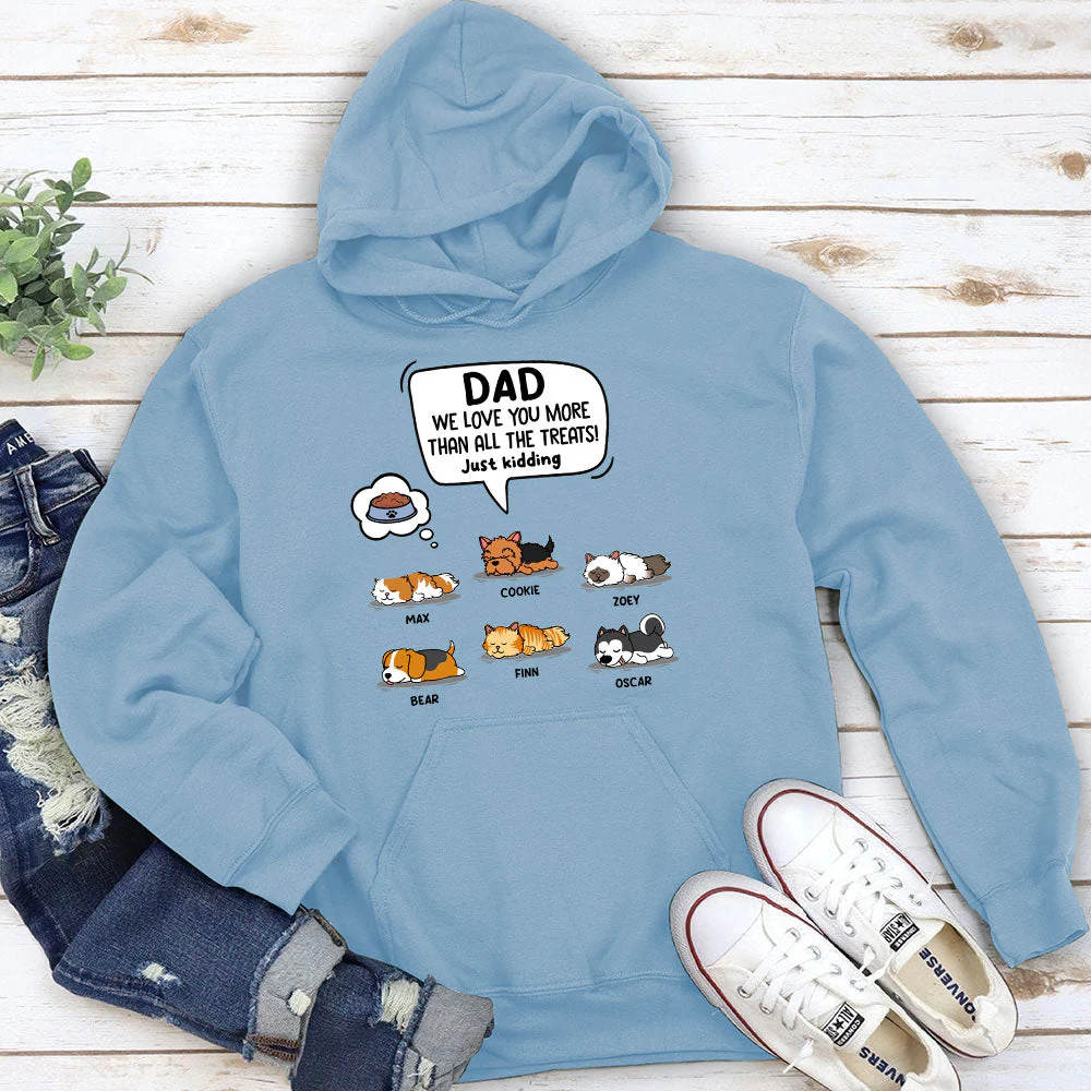 Pet Just Kidding - Personalized Custom Hoodie - Image 4