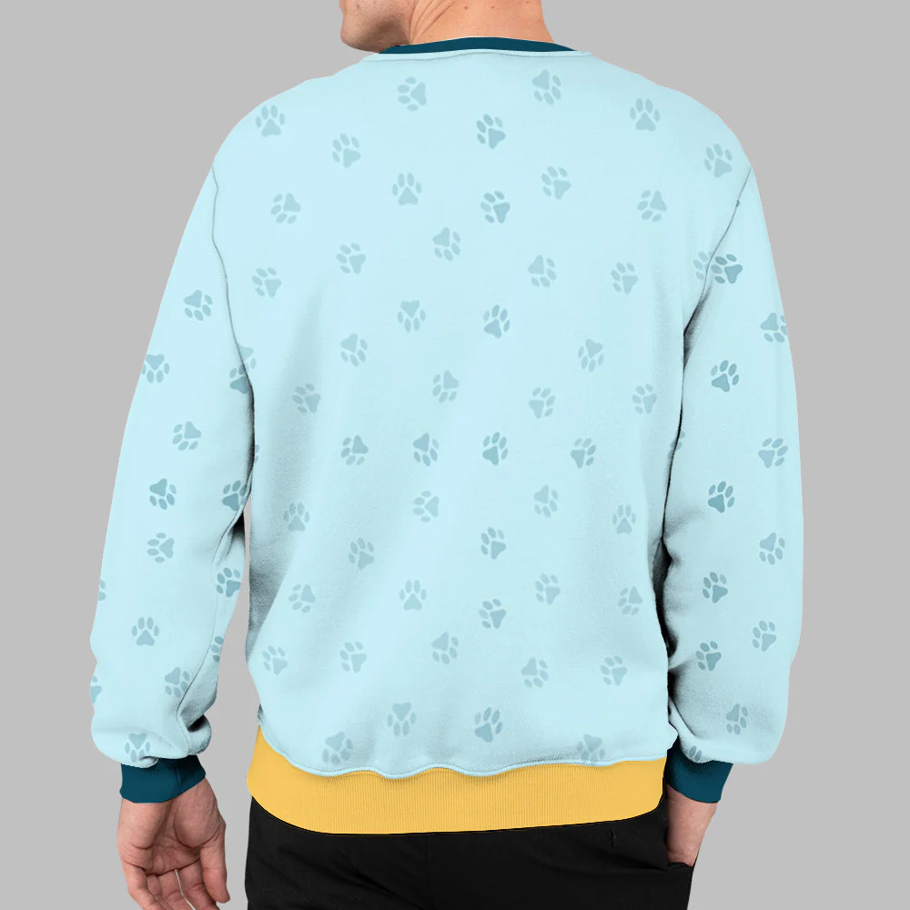 Pet Official Sleepshirt - Personalized Custom All-Over-Print Sweatshirt - Image 5