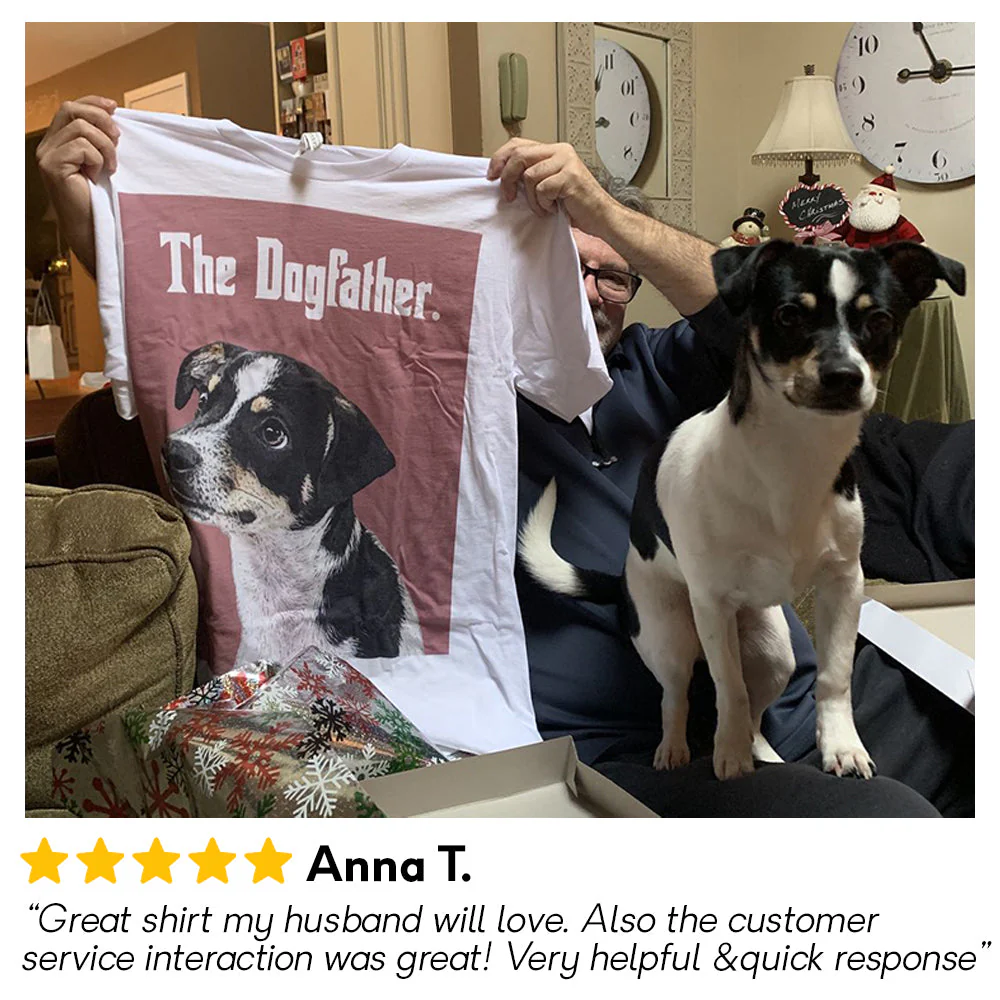 Pet Portrait - Personalized Custom Unisex T-shirt - Image 3