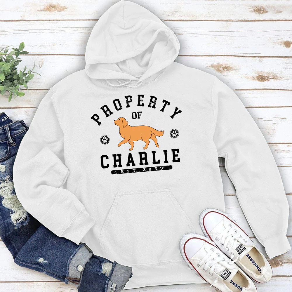 Pet Property - Personalized Custom Hoodie - Image 5
