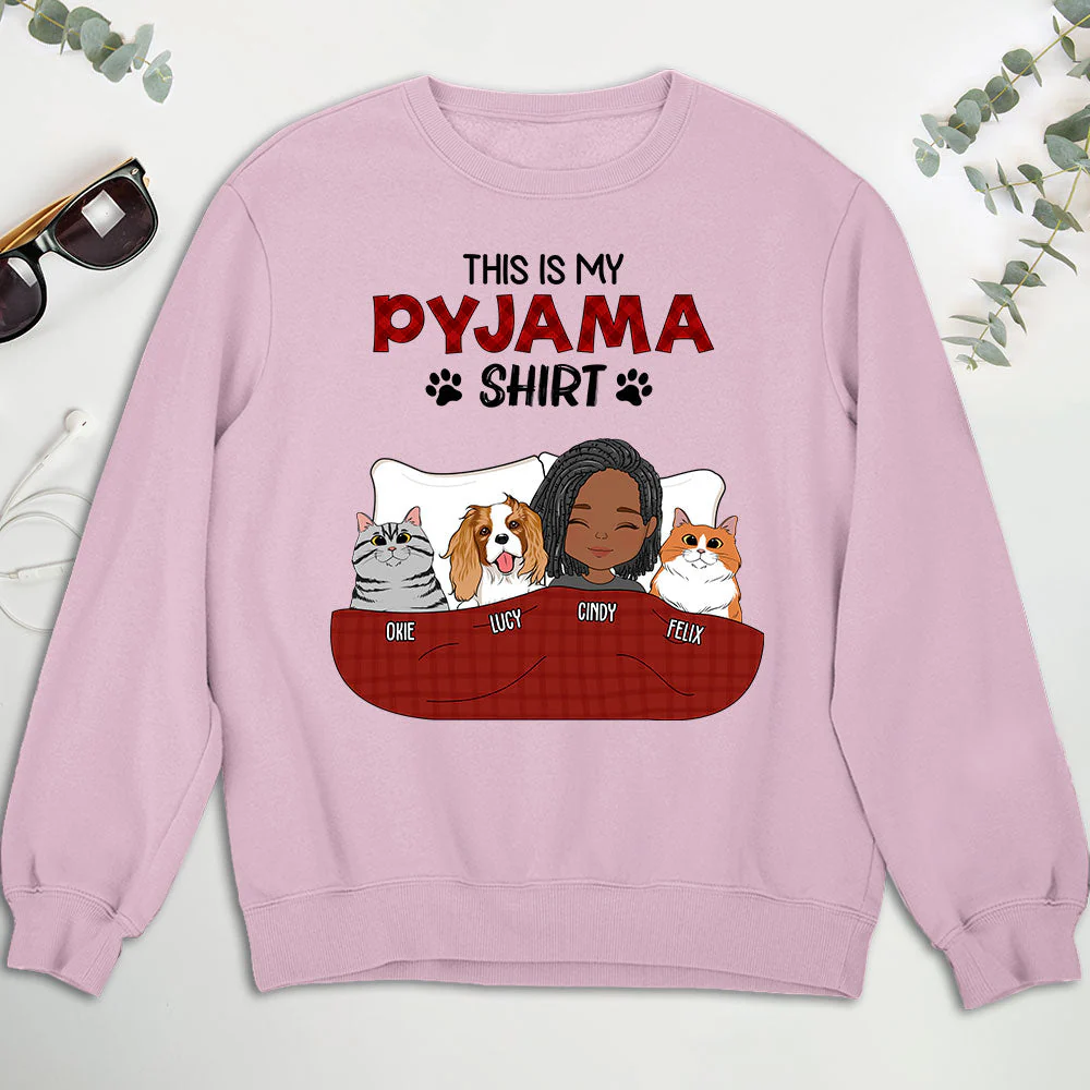 Pet Pyjama Shirt - Personalized Custom Sweatshirt - Image 3