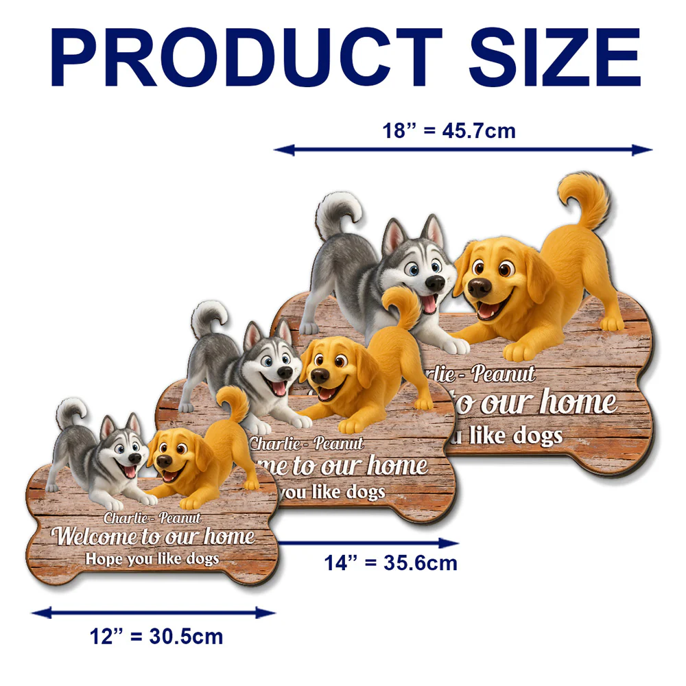 Pet Rules The House Welcome - Personalized Custom Wood Sign - Image 6