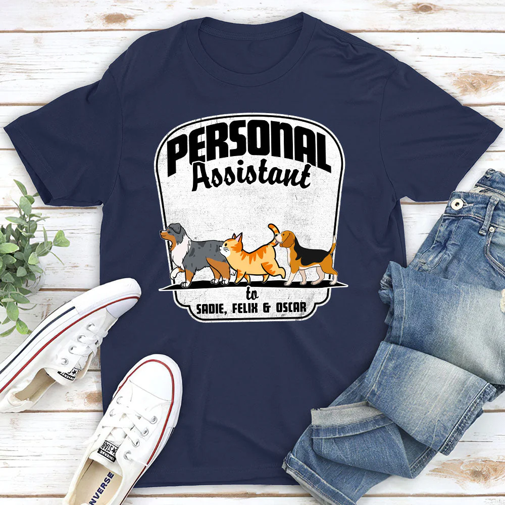 Pets Personal Assistant - Personalized Custom Premium T-shirt - Image 2