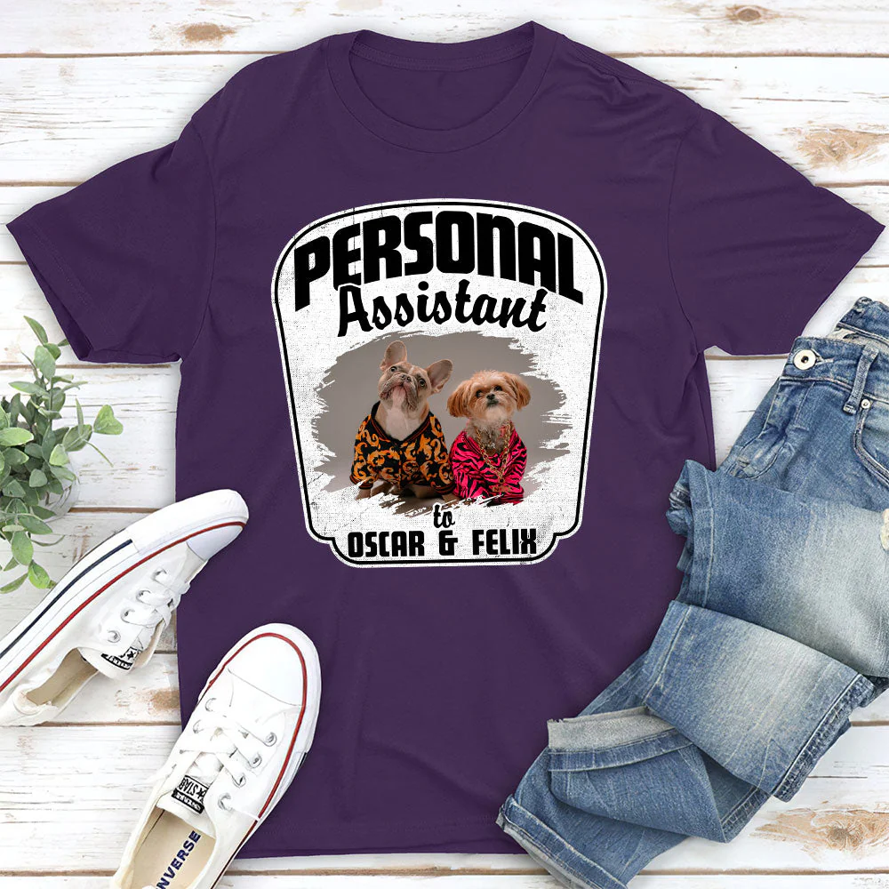 Pets Personal Assistant - Personalized Custom Premium T-shirt - Image 5