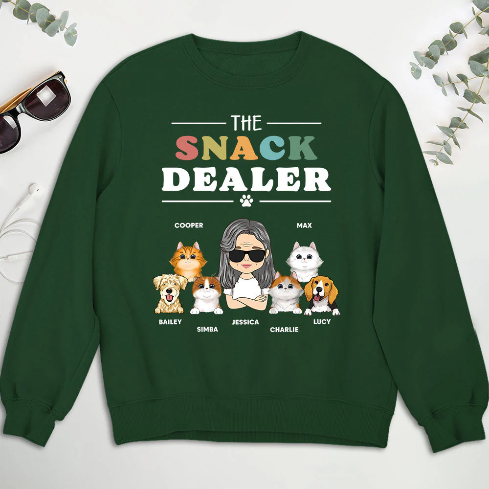 Pets Snack Dealer - Personalized Custom Sweatshirt - Image 5