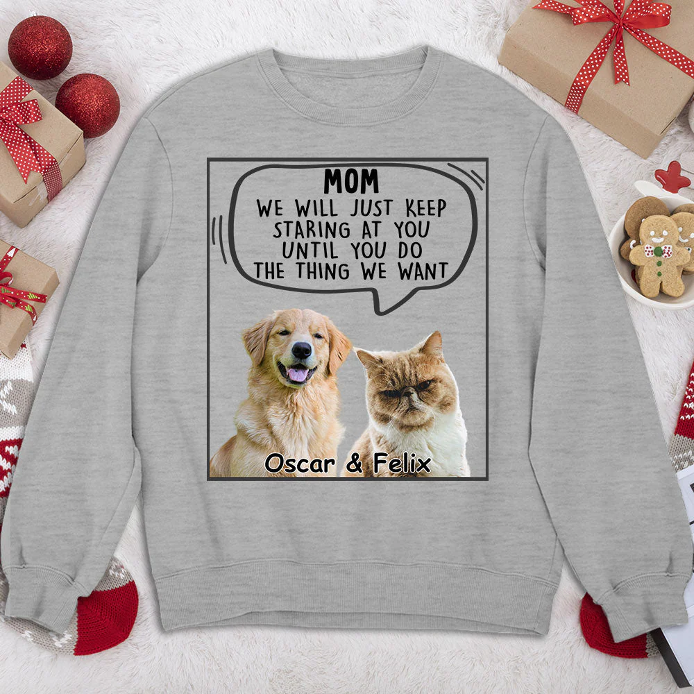 Pets Will Just - Personalized Custom Sweatshirt - Image 3