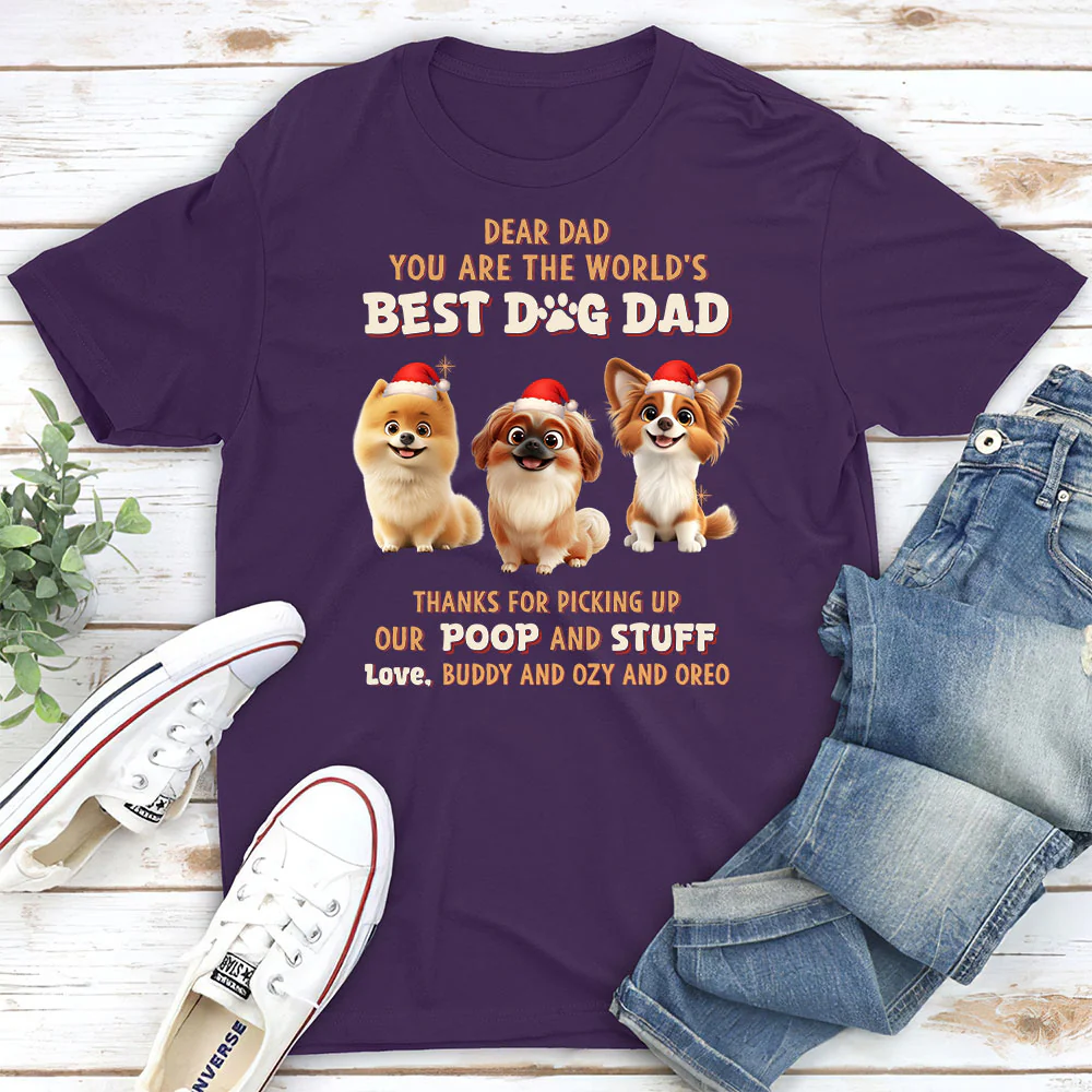 Picking Our Poop - Personalized Custom Unisex T-shirt - Image 4