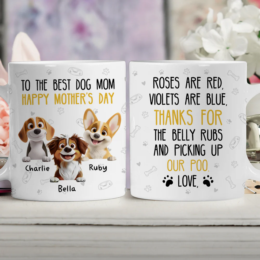 Picking Up Our Poo - Personalized Custom Coffee Mug - Image 4
