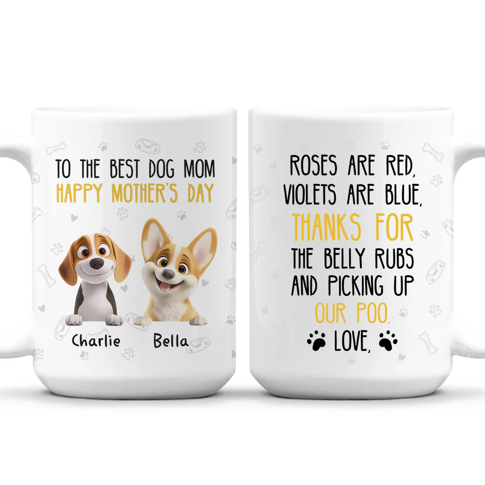 Picking Up Our Poo - Personalized Custom Coffee Mug - Image 9