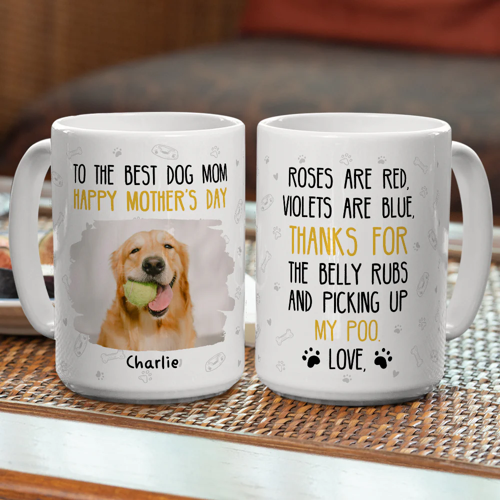 Picking Up Our Poo Photo - Personalized Custom Coffee Mug - Image 12
