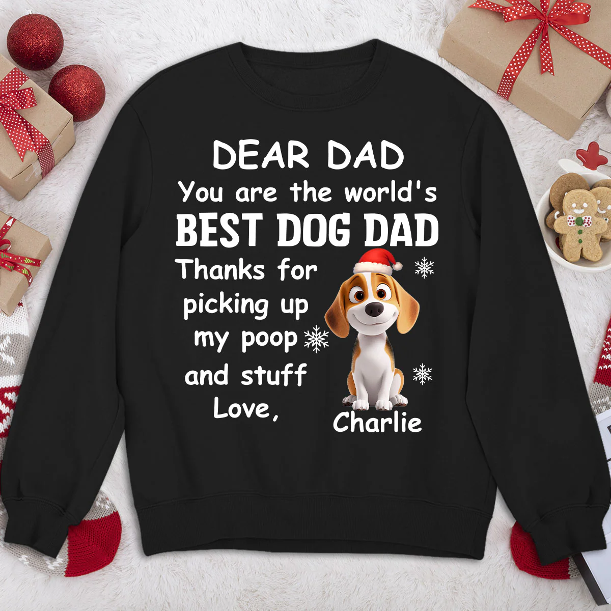Picking Up Our Stuff - Personalized Custom Sweatshirt - Image 2
