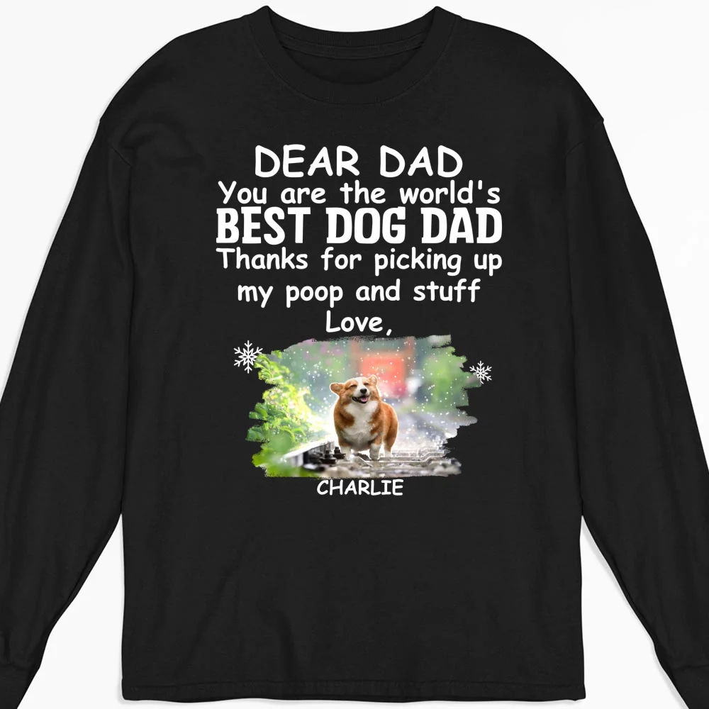 Picking Up Our Stuff Photo - Personalized Custom Long Sleeve T-shirt - Image 4